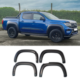 VW Amarok 2023 On Wheel Arches 6 PC Set In Matt Black
